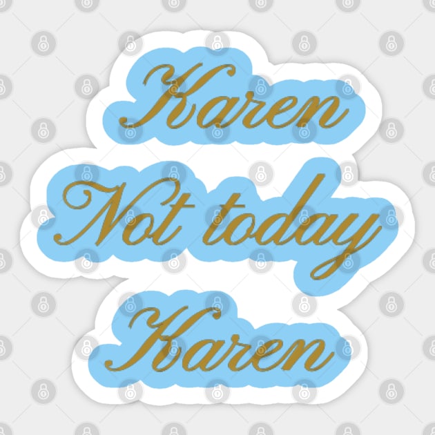 Karen Sticker by NOUNEZ 